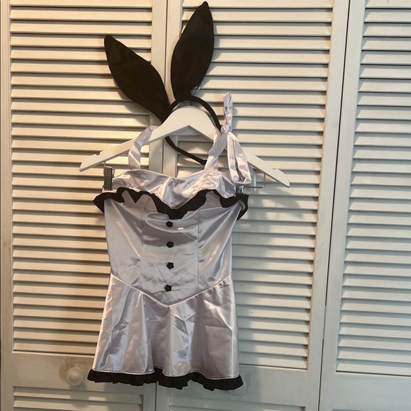 playboy bunny Halloween custume Dresses & Skirts - #1577** Bunny Costume with Ears - Black and White